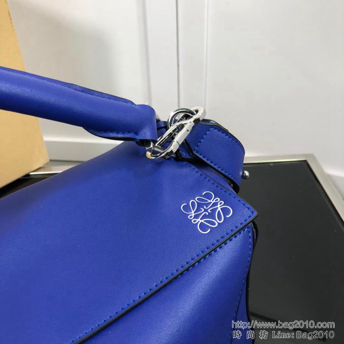 LOEWE羅意威 拼色熱銷款 puzzle bag 可折疊 牛皮手提肩背包 大小號 L0153  jdl1236